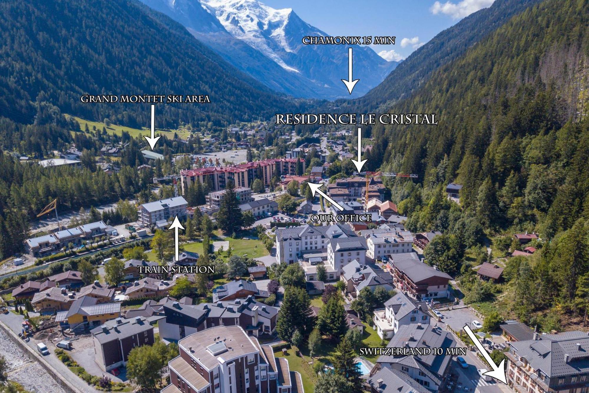 Residance Le Cristal - Grands Montets 11 - Happy Rentals Chamonix Exteriör bild